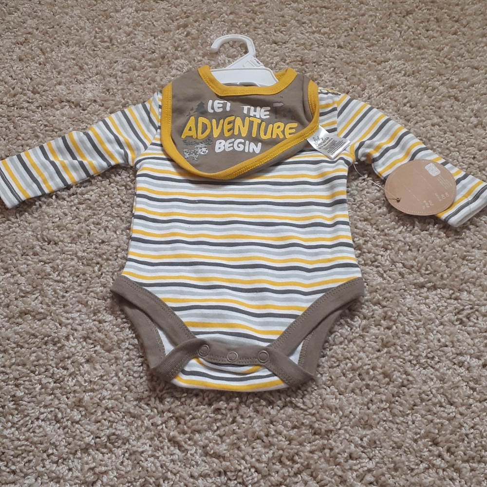 Onesie with bib